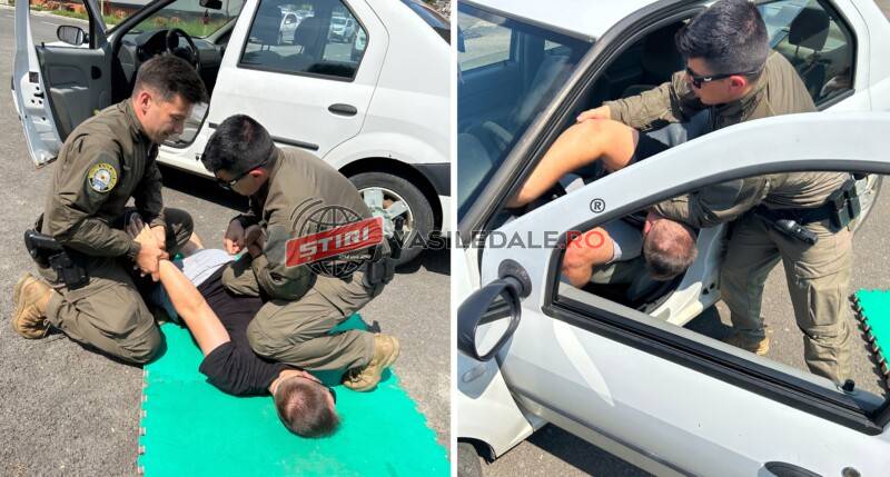 Cea mai eficientă muncă în echipă vine de la oamenii care se îndreaptă spre același scop: polițist sătmărean, alături de polițiști maramureșeni, în cadrul exercițiilor de pregătire tactică