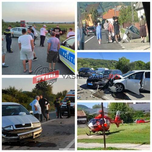 VINEREA NEAGRĂ pe șoselele Maramureșului: 6 accidente rutiere soldate cu victime și pagube materiale la Rona de Jos, Moisei, Remeți pe Someș, Borșa, Rozavlea și Leordina (exclusiv video)