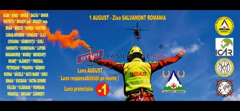1 august – Ziua Națională Salvamont România