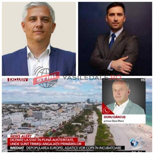 EXCLUSIV LA DESCOPERIȚI: Viceprimarul de Baia Mare și directorul de comunicare al Primăriei Baia Mare pleacă la Miami. 5.700 euro pentru o ”vizită de studiu privind gestionarea populației aflate în situații de risc” (VIDEO)