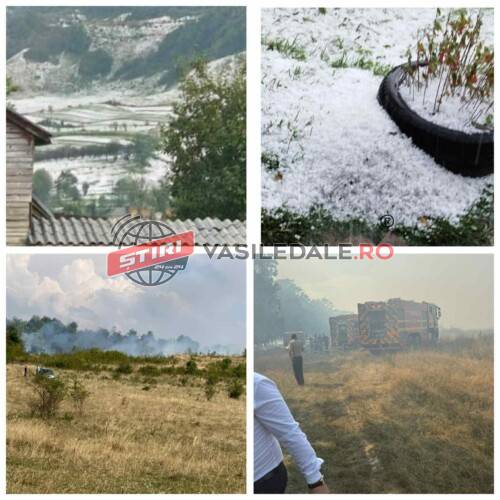 COD ROȘU în ȚARA LĂPUȘULUI: Imagini incredibile cu dealurile care au fost acoperite de gheață. Incendiu violent între Fersig și Satulung