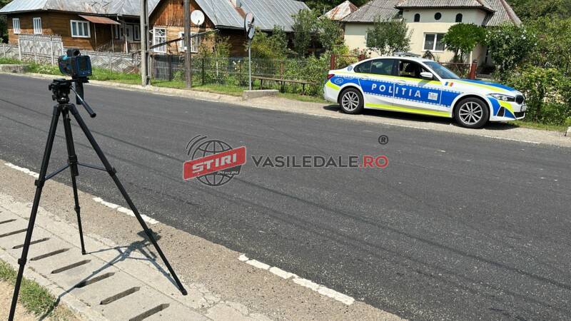 ACȚIUNE PENTRU COMBATEREA VITEZEI EXCESIVE: Peste 1.000 de sancțiuni aplicate