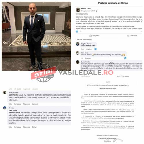 EXCLUSIV DOCUMENTE: ESTE OFICIAL, CONCURSUL PENTRU FUNCȚIA DE MANAGER SE REIA la Spitalul de Recuperare Borșa – Cum Remus Timiș ne-a făcut mincinoși, așteptăm scuze publice! Raportul Corpului de Control al Ministrului Sănătății a transmis raportul către DNA