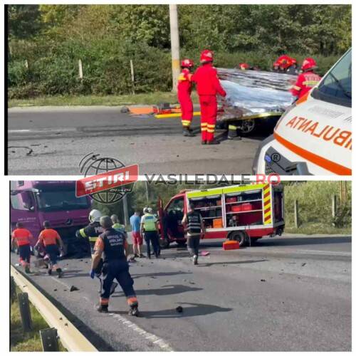 TRAGEDIE PE ȘOSEA: 5 victime după un impact violent pe DN1C în zona Dealul Dura. Un bărbat și un copil de 14 ani au murit (EXCLUSIV video)