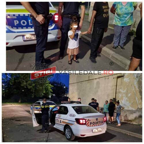 FOTO/VIDEO. Polițiștii în alertă. Un bărbat a amenințat că își aruncă fetița (5 ani) în râul Someș
