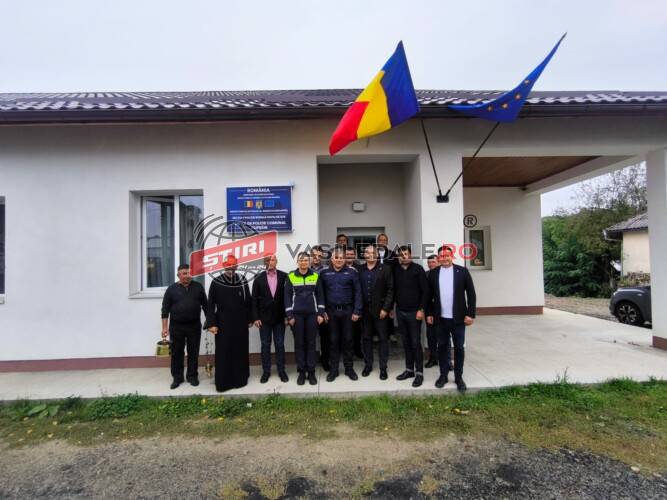 Sediu nou pentru polițiștii din Cupșeni