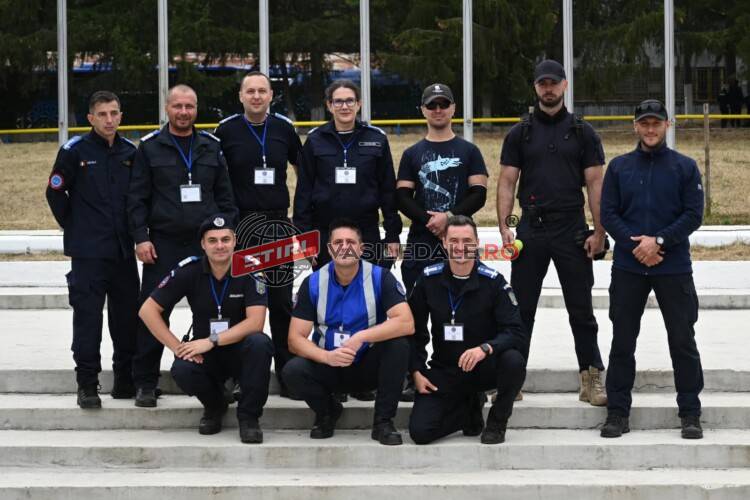 Jandarmul maramureșean plt.adj. șef Belbe Zsolt, al șaselea an la exercițiului internațional Carpathian Blue Shield