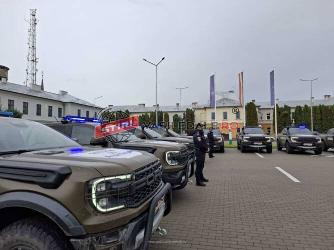 ITPF Sighetu Marmației dotat cu 17 autospeciale noi Ford Raptor pentru intervenții în teren dificil