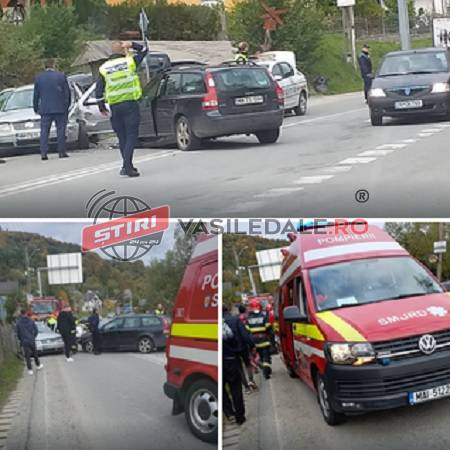 EXCLUSIV FOTO: Accident rutier produs din cauza unui șofer care s-a urcat băut la volan