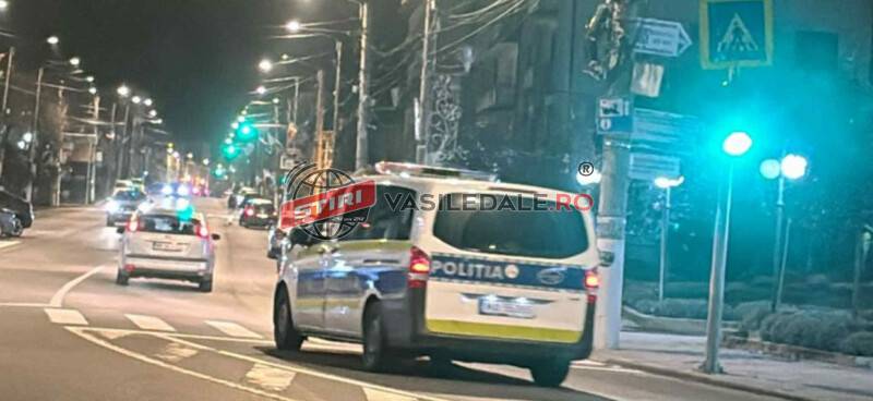 VIȘEU DE SUS: Mascații în sprijinul polițiștilor într-o amplă acțiune în oraș (foto)