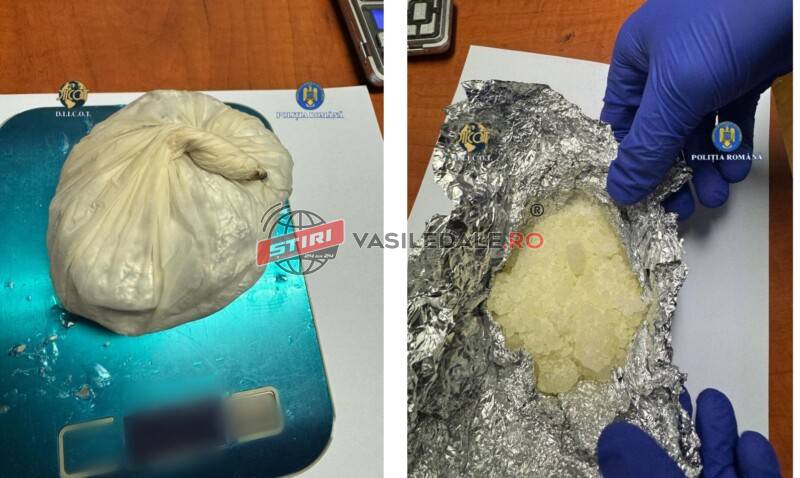 Depistat în flagrant delict cu droguri de mare risc