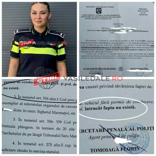 EXCLUSIV – BĂTAIE DE JOC LA ADRESA UNUI SIGHETEAN: I-au întocmit dosar penal pentru o faptă care nu există! Echipajul Poliției Negrești Oaș susținea că nu are permis de conducere