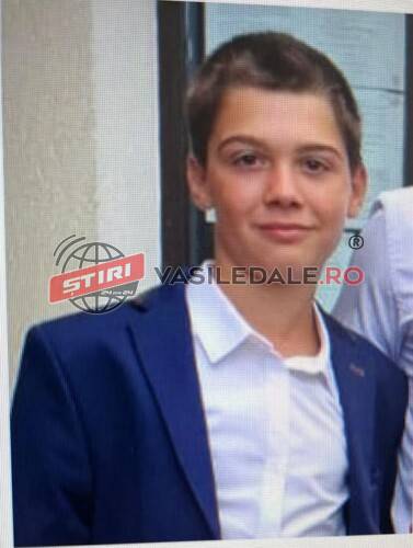 L-AȚI VĂZUT? Haneș Emilian Mihai de 13 ani a dispărut de acasă. A fost găsit în Dej (actualizare)