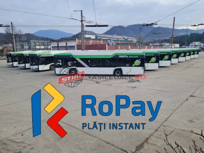 Biletele de autobuz pot fi plătite acum cu RoPay