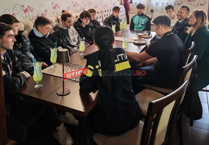 ACUM ȘI ÎN BAIA SPRIE: „La limonadă cu un polițist”