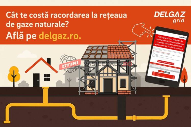 Cât costă racordarea la rețeaua de gaze naturale? Află rapid, accesând site-ul Delgaz Grid!