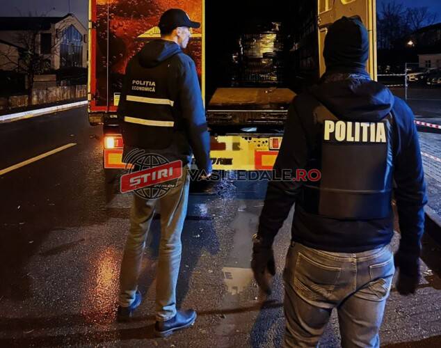 COMBATEREA EVAZIUNII FISCALE: 27 auto cu masă maximă autorizată mai mare de 2,5 tone verificate de polițiști