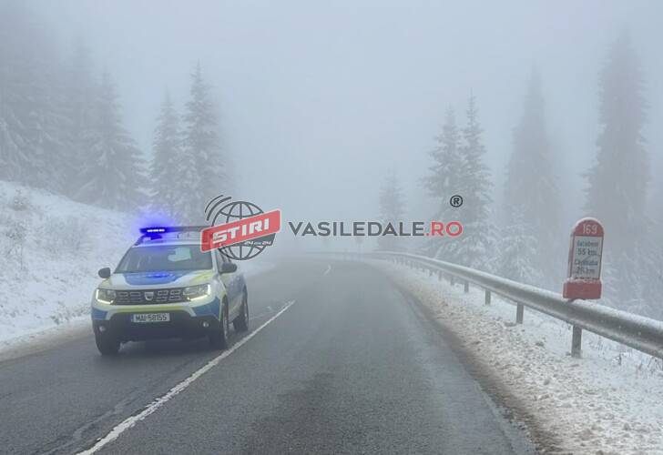 Recomandări ale polițiștilor pentru sezsonul rece. Acțiune a polițiștilor rutieri pentru reducerea accidentelor cauzate de viteza excesivă