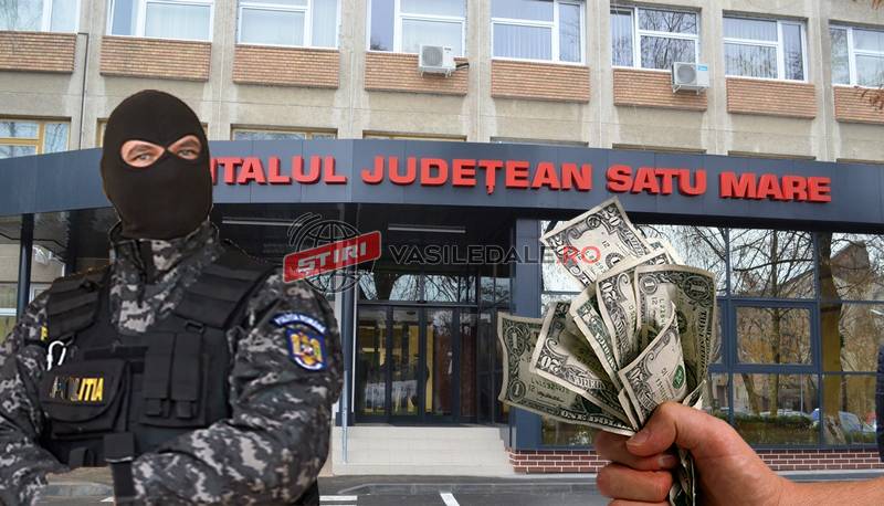 Percheziții la Satu Mare. Mită pentru certificate medicale. Medici și asistenți de la Spitalul Județean, în vizorul procurorilor (foto)