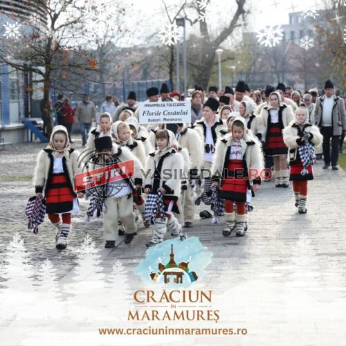 Parada Colindătorilor – începutul magic al evenimentului „Crăciun în Maramureș”, ediția a XVII-a Parada Colindătorilor – începutul magic al evenimentului „Crăciun în Maramureș”, ediția a XVII-a