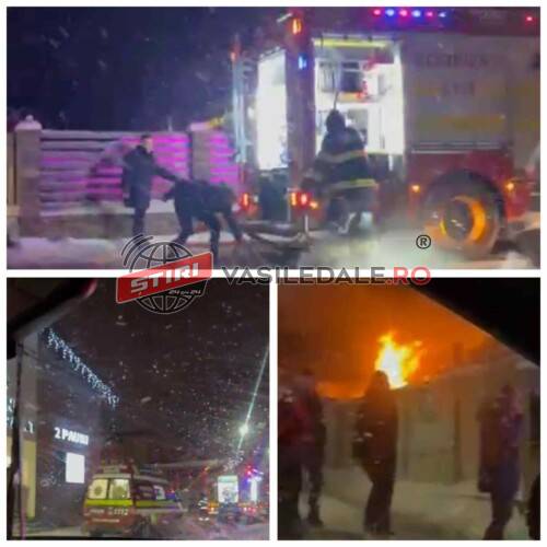ÎN AJUN DE REVELION: Incendiu în zona Poiana din Borșa. Pompierii au intervenit prompt (foto/video) ÎN AJUN DE REVELION: Incendiu în zona Poiana din Borșa. Pompierii au intervenit prompt (foto/video)
