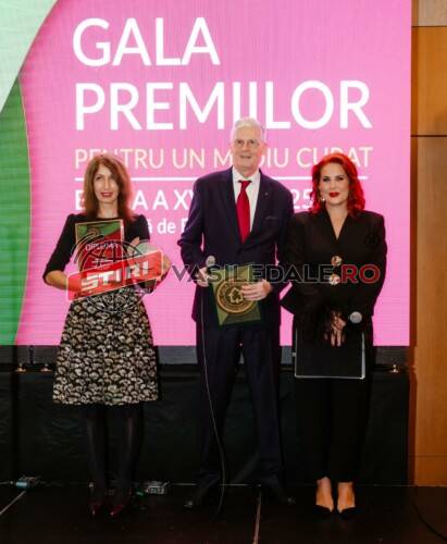 Școala Gimnazială „Nicolae Bălcescu” Baia Mare a câștigat Premiul I la categoria Învățământ în cadrul celei de-a XVII-a ediții a Galei Premiilor pentru un Mediu Curat 2025, organizată de ECOTIC și Ministerul Mediului