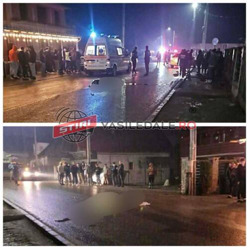 EXCLUSIV: Pieton accidentat mortal de un autoturism la Poienile de Sub Munte (foto / actualizare)