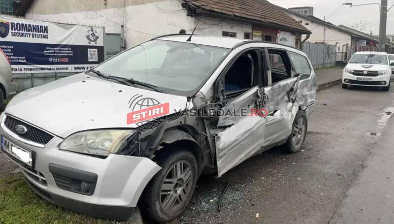 VIDEO: Accident cu pagube materiale la intrare în municipiul Baia Mare