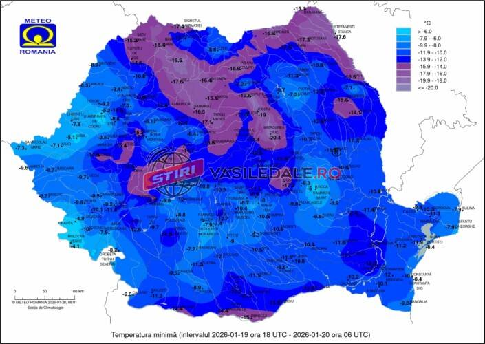 GER PUTERNIC: Temperaturi de până la -20°C și strat consistent de zăpadă în Maramureș GER PUTERNIC: Temperaturi de până la -20°C și strat consistent de zăpadă în Maramureș