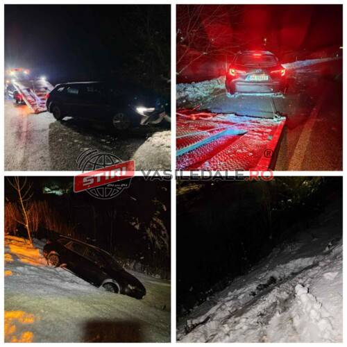 VIDEO – Noroc cu zăpada mare. Un sighetean a ieșit în decor cu mașina în pasul Dealul Ștefăniței VIDEO – Noroc cu zăpada mare. Un sighetean a ieșit în decor cu mașina în pasul Dealul Ștefăniței