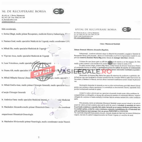 11 medici de la Spitalul de Recuperare Borșa cer concediu fără plată! Directorul medical: ”Relația cu acesta este una extrem de tensionată” (VIDEO) 11 medici de la Spitalul de Recuperare Borșa cer concediu fără plată! Directorul medical: ”Relația cu acesta este una extrem de tensionată” (VIDEO)