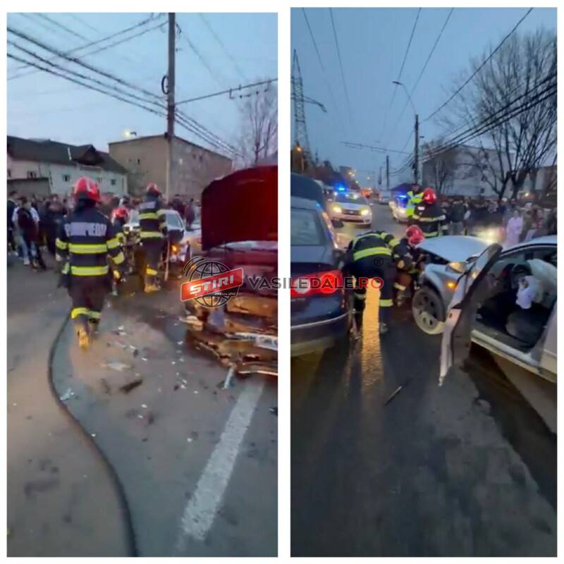 ULTIMĂ ORĂ: Impact frontal între două mașini lângă Combinat. 3 victime (VIDEO) – actualizare