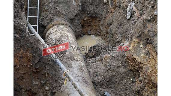 ANUNȚ VITAL: Lucrările de finalizare a avariei majore la conducta de transport apă potabilă Dn 800 mm din Baia Mare se prelungesc