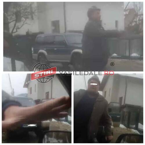 ZICI CĂ STRADA E PROPRIETATEA LUI: Un borșean a sărit să bată un șofer care circula pe o stradă din oraș! Poliția a fost sesizată (exclusiv video)