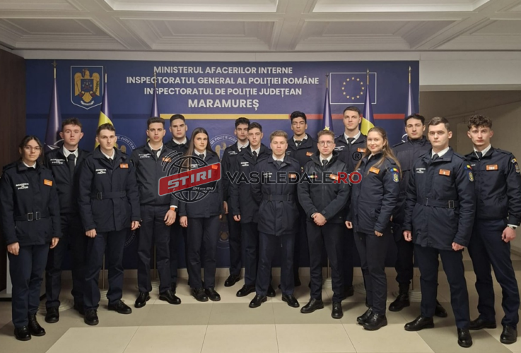 16 studenți ai Academiei de Poliție „Alexandru Ioan Cuza” au început stagiul de practică în Maramureș