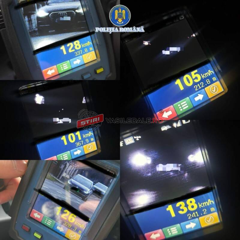 Viteză excesivă și depășiri neregulamentare, acțiune rutieră intensă în Maramureș