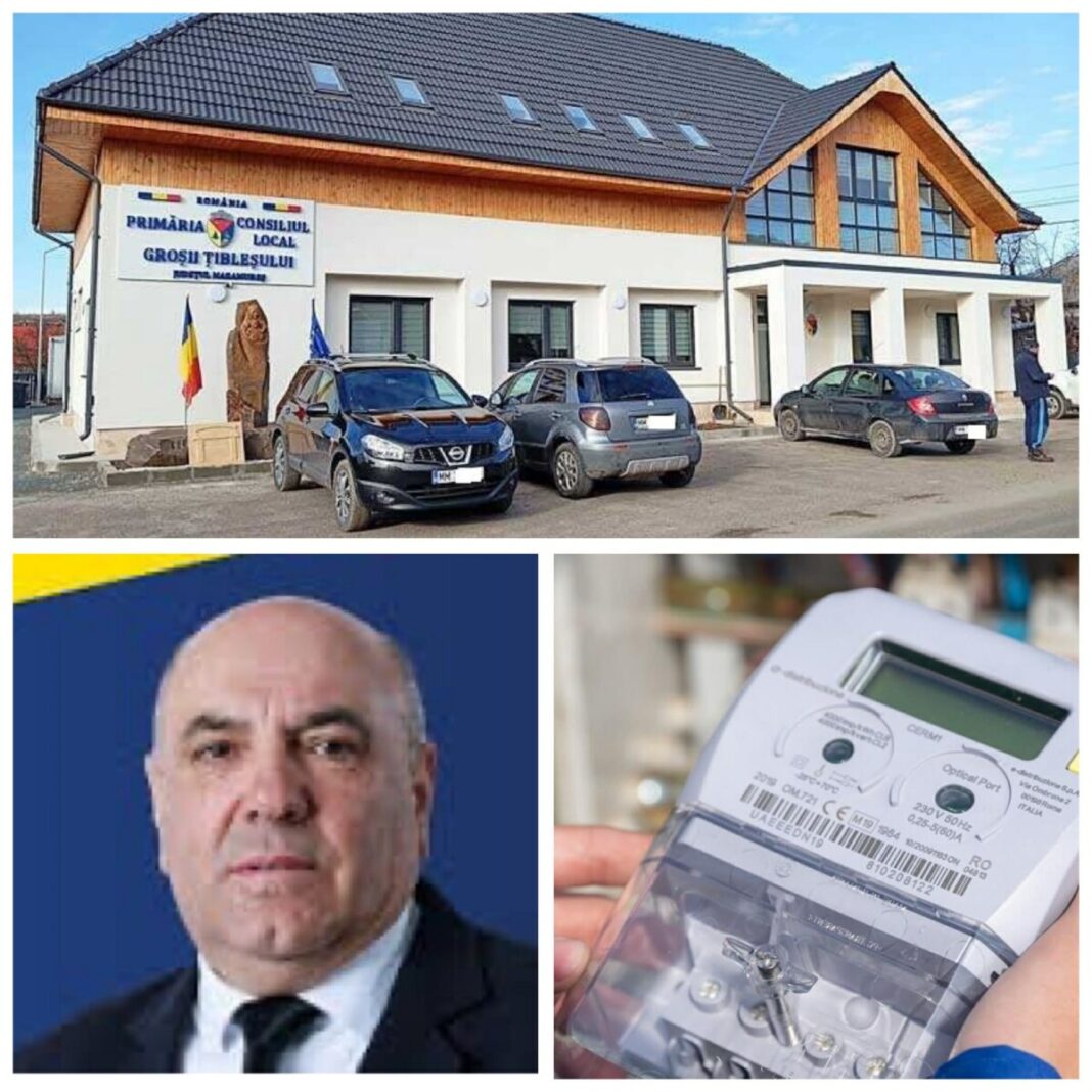 EXCLUSIV: Situație incredibilă la Groșii Țibleșului. Primăria a fost tăiată de la curent cu toată că își plătise factura