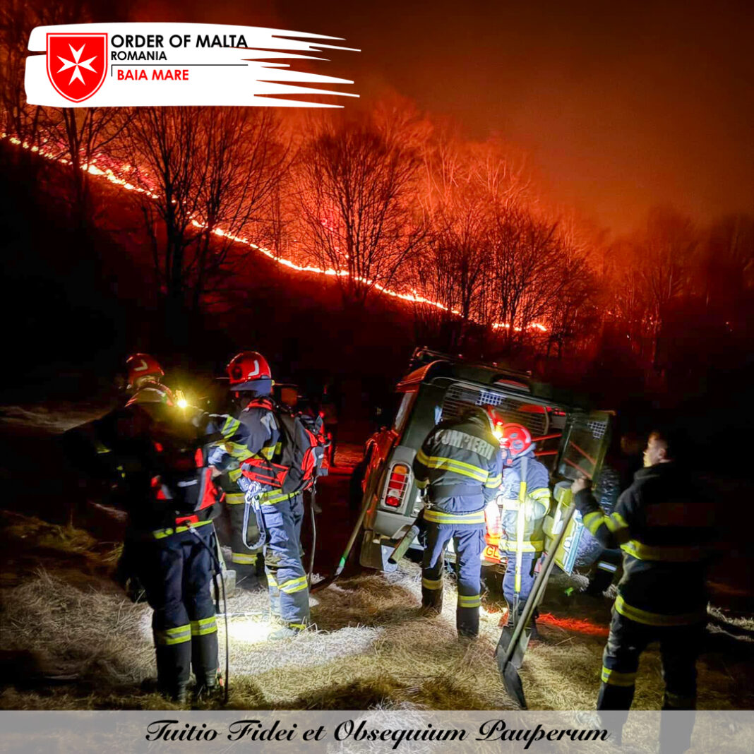 SERVICIUL DE AJUTOR MALTEZ BAIA MARE: Protejează Maramureșul! Focul nu iartă!