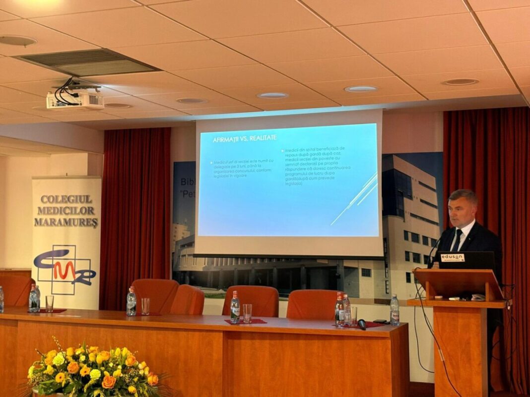 Reprezentanții Spitalului Județean Baia Mare susțin prezentări la MaraMedica 2026