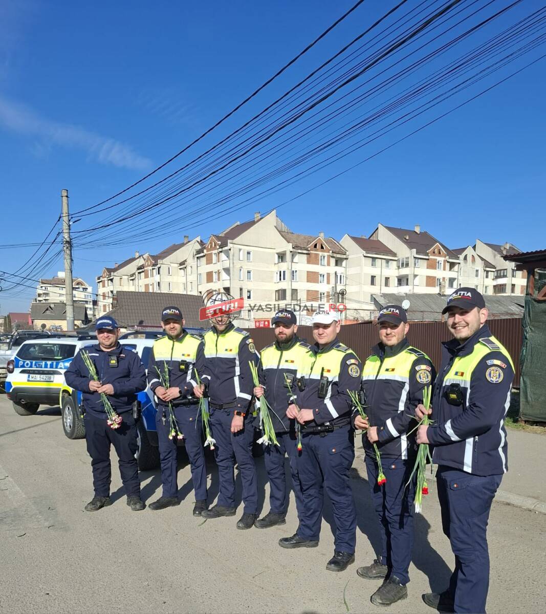 ZIUA INTERNAȚIONALĂ A FEMEII, MARCATĂ DE POLIȚIȘTI ÎN SIGHETU MARMAȚIEI