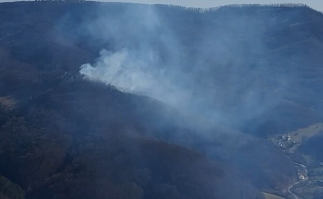 EXCLUSIV VIDEO: Incendii de vegetație în Suciu de Jos și Suciu de Sus