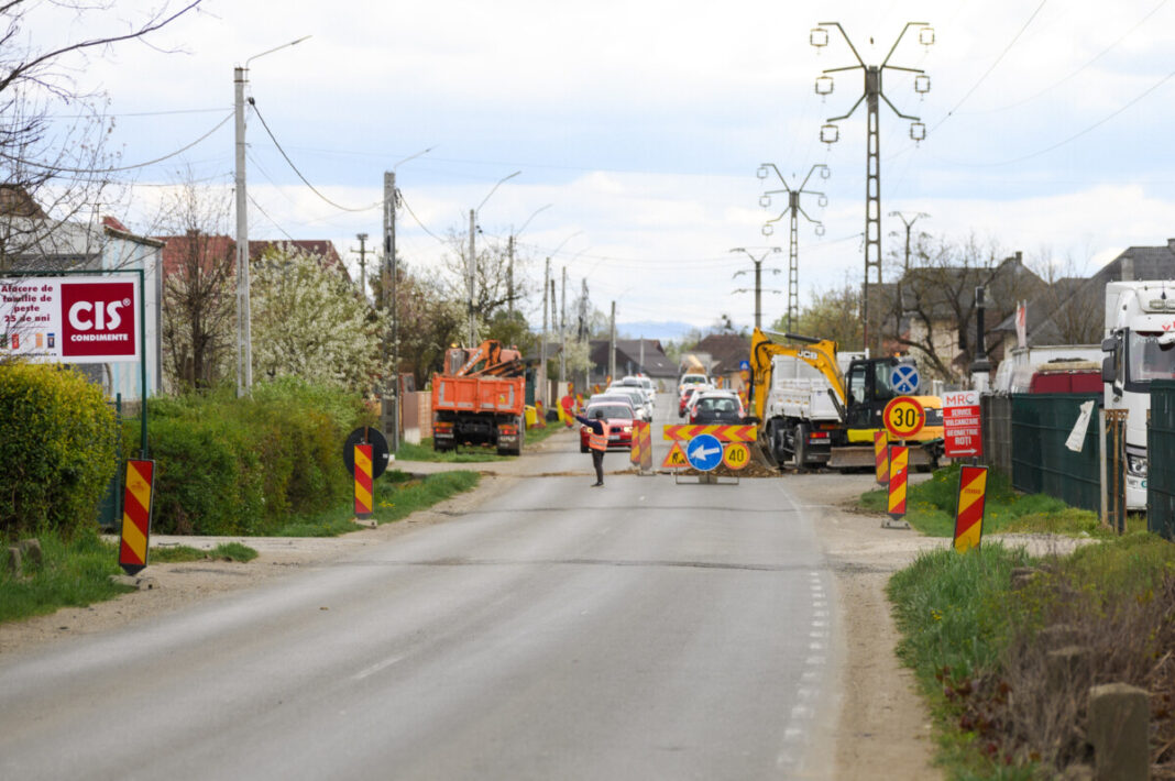 Încep lucrările pe DJ 182B Baia Mare – Coaș: Restricții și rute alternative pentru participanții la trafic