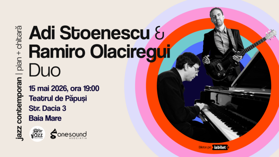 Concert de jazz contemporan: Adi Stoenescu & Ramiro Olaciregui Duo (RO/AG)