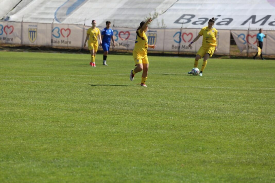 LIGA 2 FEMININ: Victorie clară pentru ACS Fotbal Feminin Baia Mare, 8-1 cu ACS Atletic Drobeta Turnu Severin în