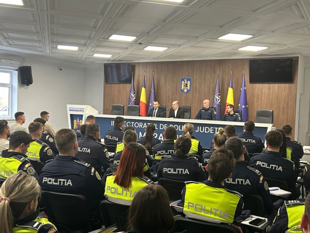 Sesiune de instruire la IPJ Maramureș pentru agenții de ordine publică