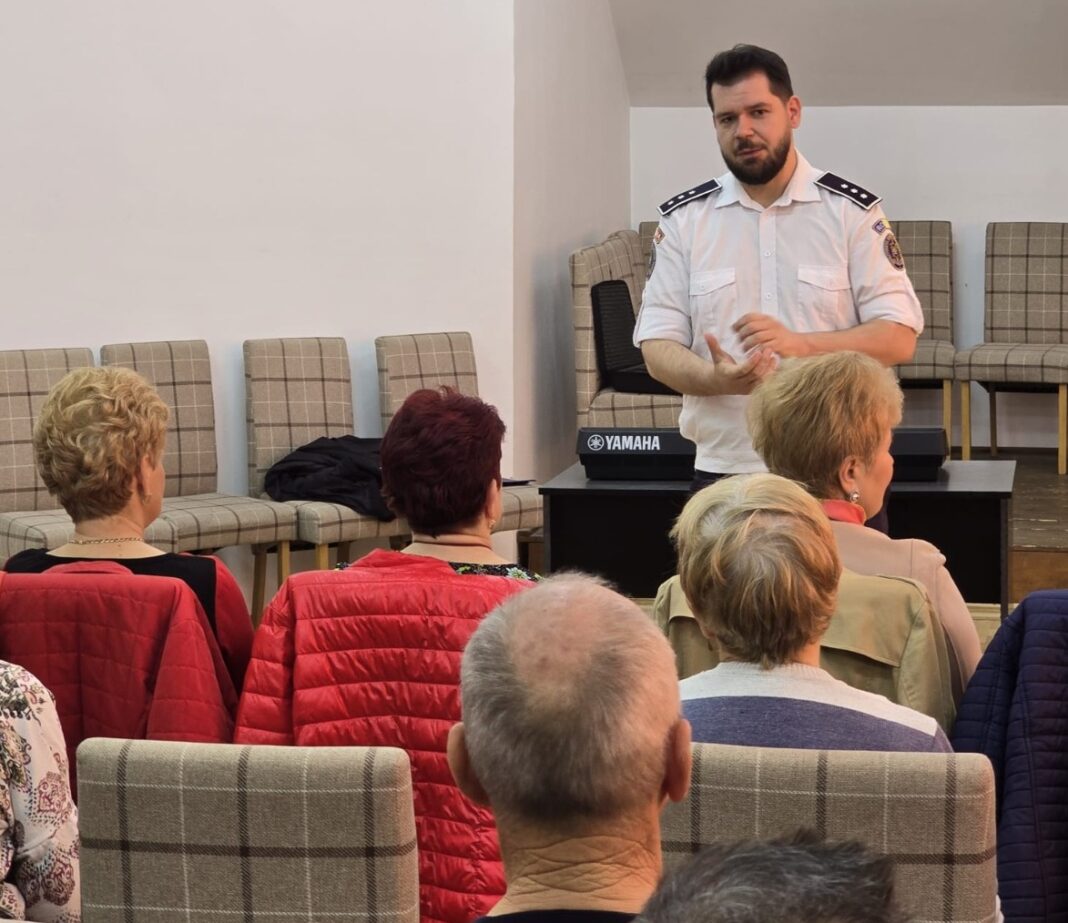 Activități de prevenire desfășurate de polițiști la Centrul de zi „CASPEV” din Baia Mare