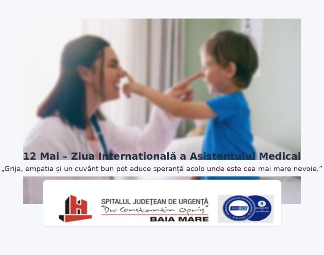 Mesaj de Ziua Internațională a Asistentului Medical – 12 Mai
