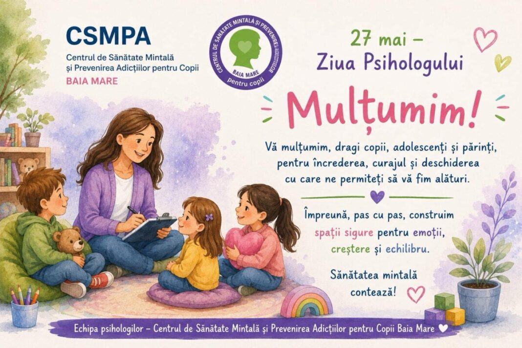 27 MAI: Ziua Psihologului
