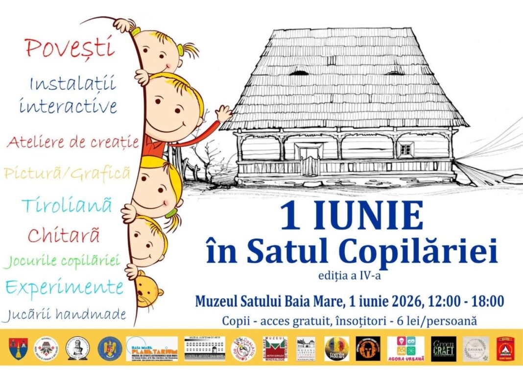 Program special la Muzeul Satului Baia Mare de Rusalii și Ziua Copilului