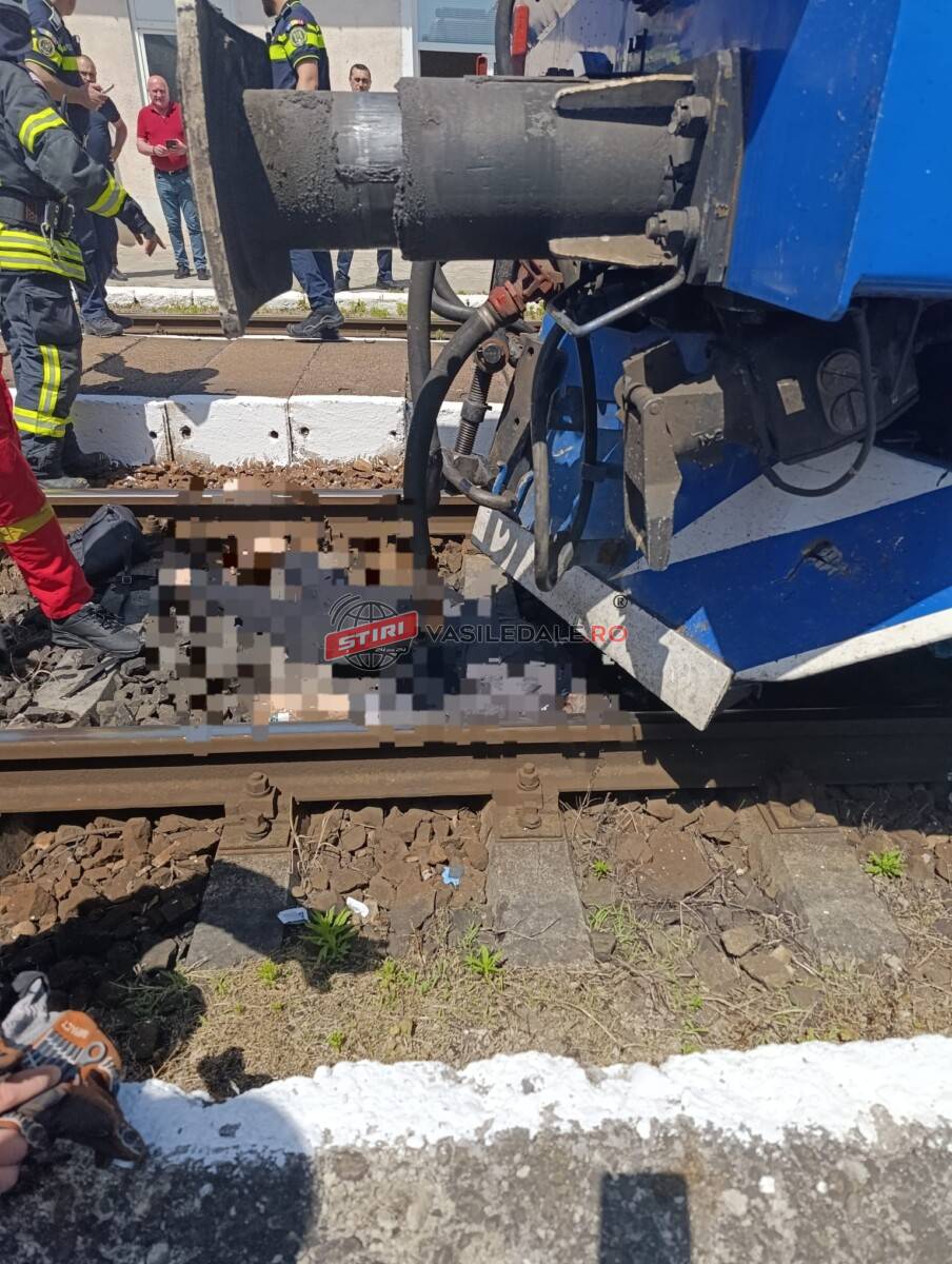 ACCIDENT FEROVIAR ÎN SATU MARE: Femeie lovită de o locomotivă